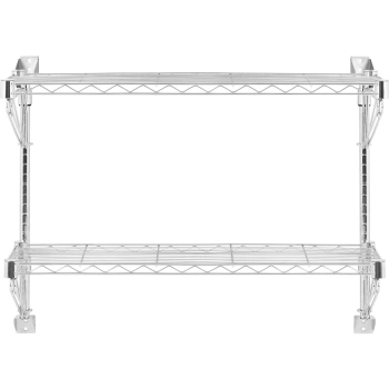  Półka druciana ścienna podwójna do 60 kg 90 x 35 x 60 cm - zdj. dodatkowe 5