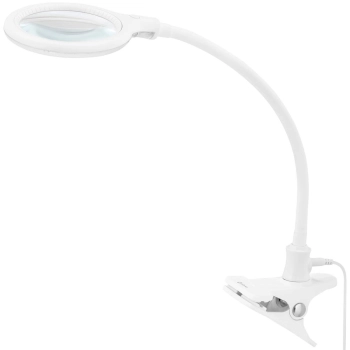  Lampa kosmetyczna warsztatowa powiększająca 5 dioptrii 30x LED śr. 125 mm - zdj. dodatkowe 1