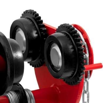  Wózek suwnicowy belkowy ręczny podwieszany z łańcuchem 90-130 mm 3000 kg - zdj. dodatkowe 2