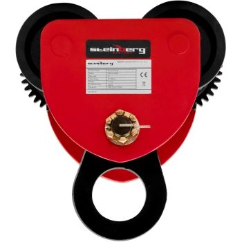  Wózek suwnicowy belkowy ręczny podwieszany z łańcuchem 90-130 mm 3000 kg - zdj. dodatkowe 4