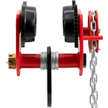  Wózek suwnicowy belkowy ręczny podwieszany z łańcuchem 90-130 mm 3000 kg - zdj. dodatkowe 5