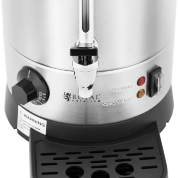  Warnik podgrzewacz do wody z podwójnymi ściankami i ociekaczem 9 L 1500 W srebrny - zdj. dodatkowe 2