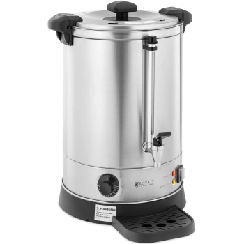  Warnik podgrzewacz do wody z podwójnymi ściankami i ociekaczem 13.5 L 2500 W srebrny - zdj. dodatkowe 1