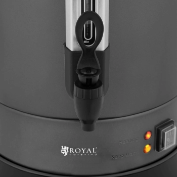  Zaparzacz do kawy herbaty z kranem i tacką ociekową 14 l 1400 W szary - zdj. dodatkowe 5