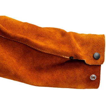  Rękawy spawalnicze ochronne ze skóry bydlęcej 70/57 x 16/26 cm - zdj. dodatkowe 1