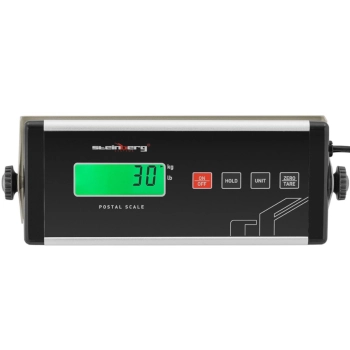  Waga pocztowa platformowa do paczek listów z zewnętrznym LCD 31.5 x 32.5 30 kg/ 0.01 kg - zdj. dodatkowe 2