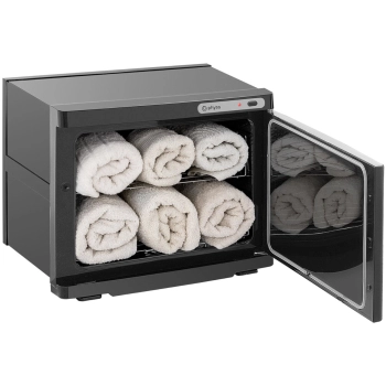  Podgrzewacz do ręczników ze sterylizacją UV 23 l 230 W czarny - zdj. dodatkowe 6