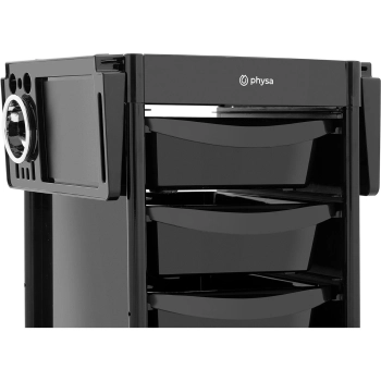  Wózek pomocnik fryzjerski z uchwytem na suszarkę 6 szuflad półka 420 x 390 mm - zdj. dodatkowe 2