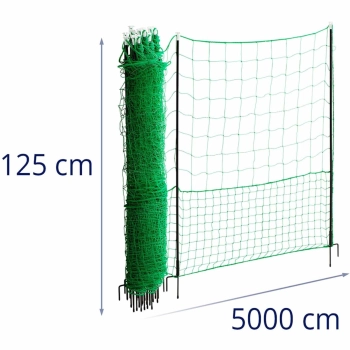  Siatka ogrodzenie ochronne hodowlane dla kur drobiu 1,25 x 50 m - zdj. dodatkowe 7