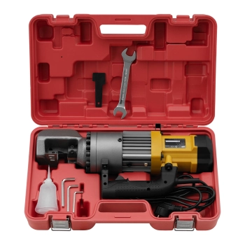  Przecinarka gilotyna hydrauliczna do prętów zbrojeniowych 4-22 mm 25 t - zdj. dodatkowe 4