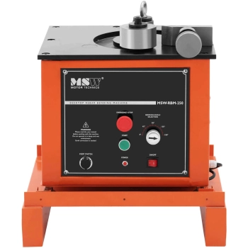  Giętarka zaginarka do prętów strzemion elektryczna z pedałem nożnym 25 mm 180 stopni - zdj. dodatkowe 1