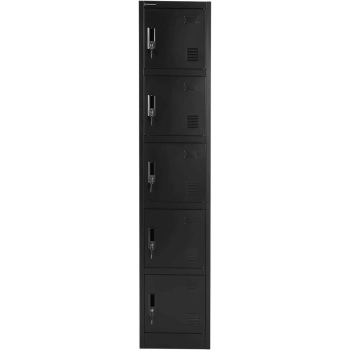  Szafa skrytkowa metalowa socjalna zamykana na klucz - 5 skrytek - zdj. dodatkowe 5