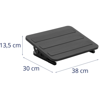  Podnóżek biurowy podstawka ergonomiczna pod stopy regulowana - zdj. dodatkowe 6