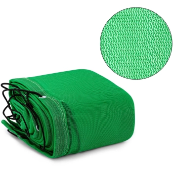  Siatka transportowa zabezpieczająca ładunek na przyczepkę drobne oczka 2.5 x 4.5 m zielona - zdj. dodatkowe 2