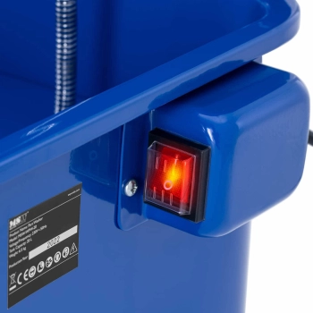  Myjka warsztatowa do narzędzi części samochodowych z pędzlem 20 l 3.3 l/min - zdj. dodatkowe 3