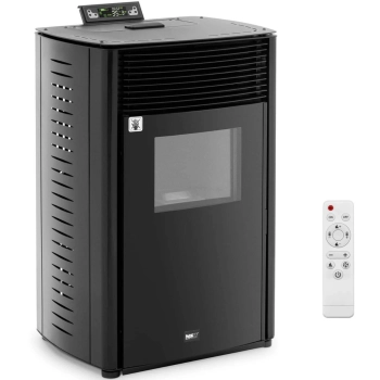  Piec piecyk kominek na pellet wolnostojący z pilotem 50-325 m3 13000 W - zdj. dodatkowe 1