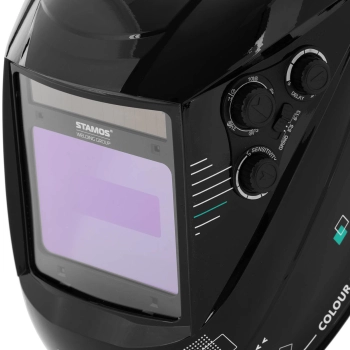  Maska przyłbica spawalnicza automatyczna z funkcją grind COLOUR GLASS Y-100 - zdj. dodatkowe 2