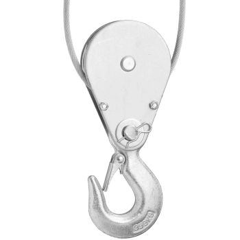  Wciągarka elektryczna z suwnicą linowa 1600 W 12 m 500 kg - zdj. dodatkowe 4