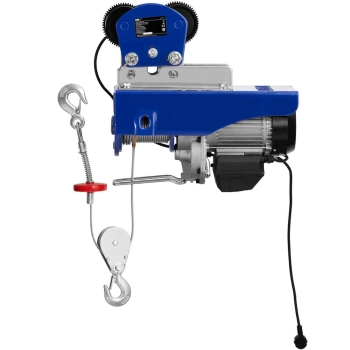  Wciągarka elektryczna z suwnicą linowa 1600 W 12 m 500 kg - zdj. dodatkowe 5