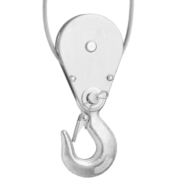  Wciągarka elektryczna z suwnicą linowa 1350 W 12 m 400 kg - zdj. dodatkowe 4