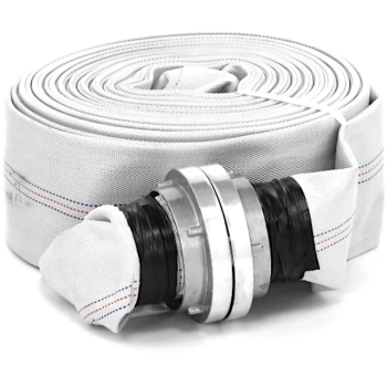  Wąż parciany płaski strażacki do wody ze złączem storz 3'' 76 mm 8-24 bar 30 m - zdj. dodatkowe 1