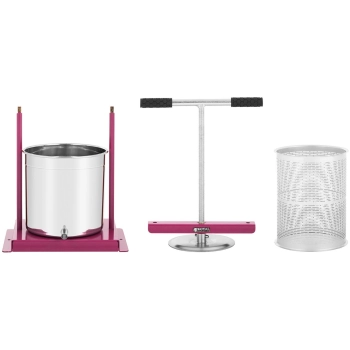  Prasa wyciskarka do owoców wina soku ręczna 12 l + 5 worków - zdj. dodatkowe 4