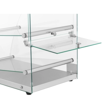  Witryna ekspozycyjna bufetowa samoobsługowa 2 poziomy 70 l - zdj. dodatkowe 2