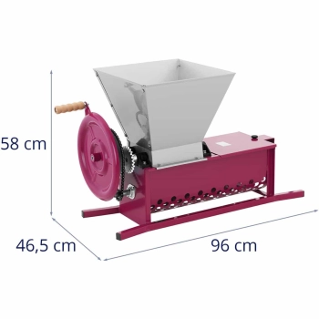  Odszypułkowarka rozdrabniarka do winogron ręczna 27 l - zdj. dodatkowe 6