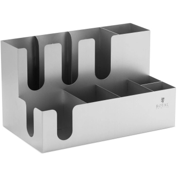  Stojak organizer na kubki wieczka mieszadełka cukier do kawy - zdj. dodatkowe 1