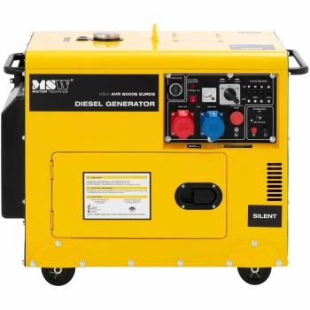  Agregat prądotwórczy generator prądu Diesel 16 l 240/400 V 6000 W AVR - zdj. dodatkowe 5