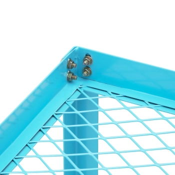  Wózek ogrodowy transportowy 2 poziomy z siatki do 150 kg - zdj. dodatkowe 2