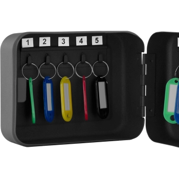  Szafka skrzynka organizer na klucze metalowy 10 kluczy + ZAWIESZKI - zdj. dodatkowe 2