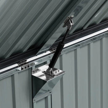  Osłona obudowa na 2 kosze kubły na śmieci 240 l metalowa - zdj. dodatkowe 3