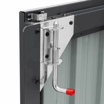  Osłona obudowa na 2 kosze kubły na śmieci 240 l metalowa - zdj. dodatkowe 5