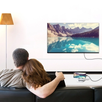  Kabel przewód USB Typ C - HDMI 4K 30Hz 3m czarny - zdj. dodatkowe 10