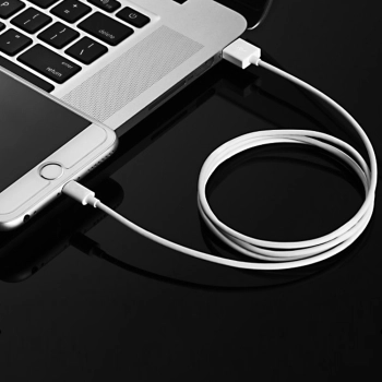  Kabel przewód USB-A - Lightning MFI 1.8m certyfikowany biały - zdj. dodatkowe 9