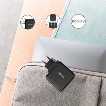  Szybka ładowarka sieciowa USB Typ C PD 60W 3A czarny - zdj. dodatkowe 5