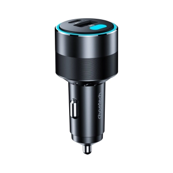  Szybka ładowarka samochodowa 130W 2xUSB-C + USB-A czarny - zdj. dodatkowe 9