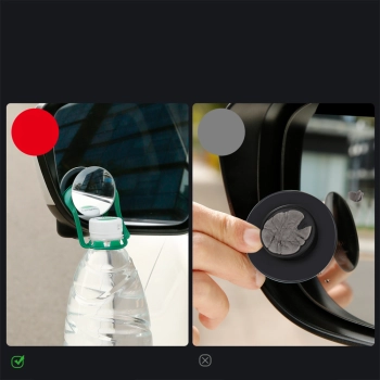  Lusterko samochodowe boczne wypukłe martwe pole Full-view Blind-spot Mirror 2szt. - zdj. dodatkowe 10