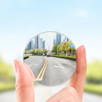  Lusterko samochodowe boczne wypukłe martwe pole Full-view Blind-spot Mirror 2szt. - zdj. dodatkowe 8