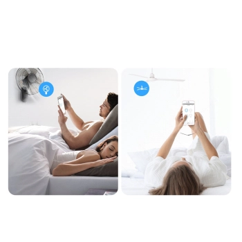  Inteligentny 4-kanałowy przekaźnik przełącznik prądu WiFi biały 4CHR3 - zdj. dodatkowe 9