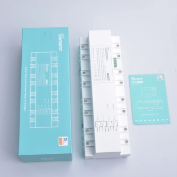  Inteligentny przełącznik miernik zużycia prądu mocy WiFi Ethernet SPM-4Relay - zdj. dodatkowe 4