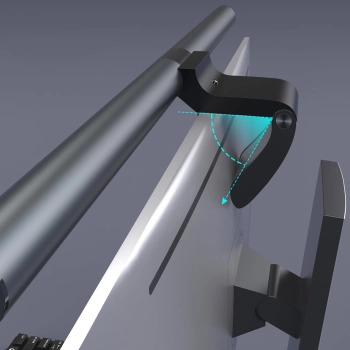  Bezprzewodowa lampka LED oświetlenie na ekran monitor Elesense czarny - ZESTAW 2szt. - zdj. dodatkowe 7