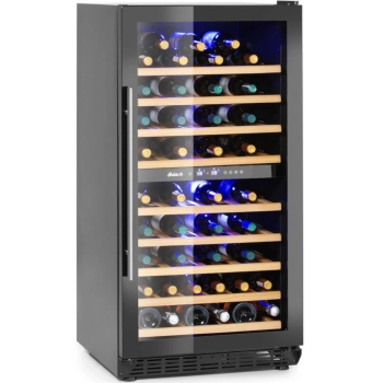  Lodówka chłodziarka do wina dwustrefowa na 72 butelki 232 l 110 W - zdj. dodatkowe 1