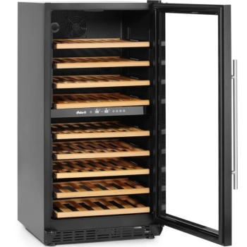  Lodówka chłodziarka do wina dwustrefowa na 72 butelki 232 l 110 W - zdj. dodatkowe 4