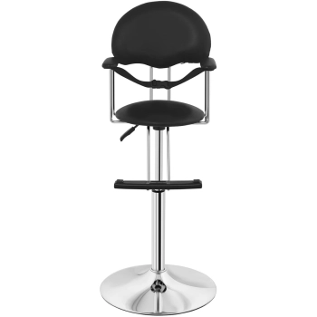  Fotel krzesło fryzjerskie dla dzieci BIRMINGHAM - czarne - zdj. dodatkowe 2