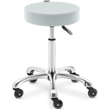  Taboret stołek kosmetyczny obrotowy na kółkach WORCESTER - pistacjowy - zdj. dodatkowe 1