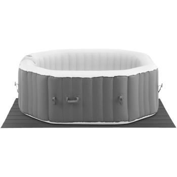 Jacuzzi ogrodowe dmuchane 130 dysz masujących 6 osobowe 910 l szaro - białe - zdj. dodatkowe 1