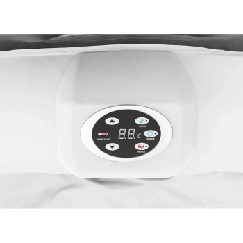  Jacuzzi ogrodowe dmuchane 130 dysz masujących 6 osobowe 910 l szaro - białe - zdj. dodatkowe 3