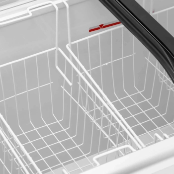  Zamrażarka skrzyniowa przeszklona do lodów mrożonek 273 l 198 W - zdj. dodatkowe 2